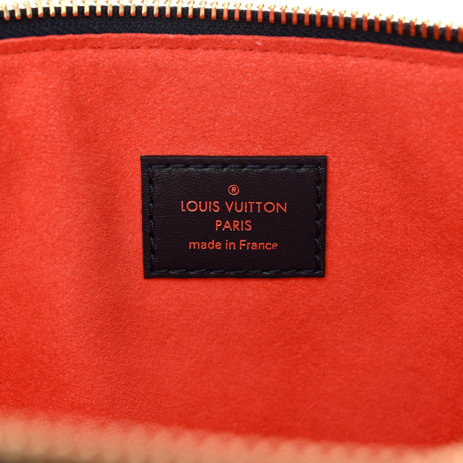 Louis Vuitton Lambskin Embossed Monogram LV Garden Coussin MM Navy Blue 6 of 10