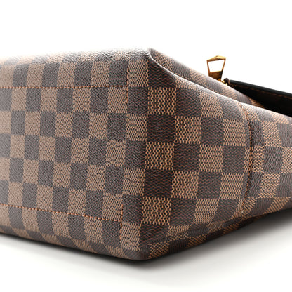 Louis Vuitton Damier Ebene Belmont PM Black 9 of 9