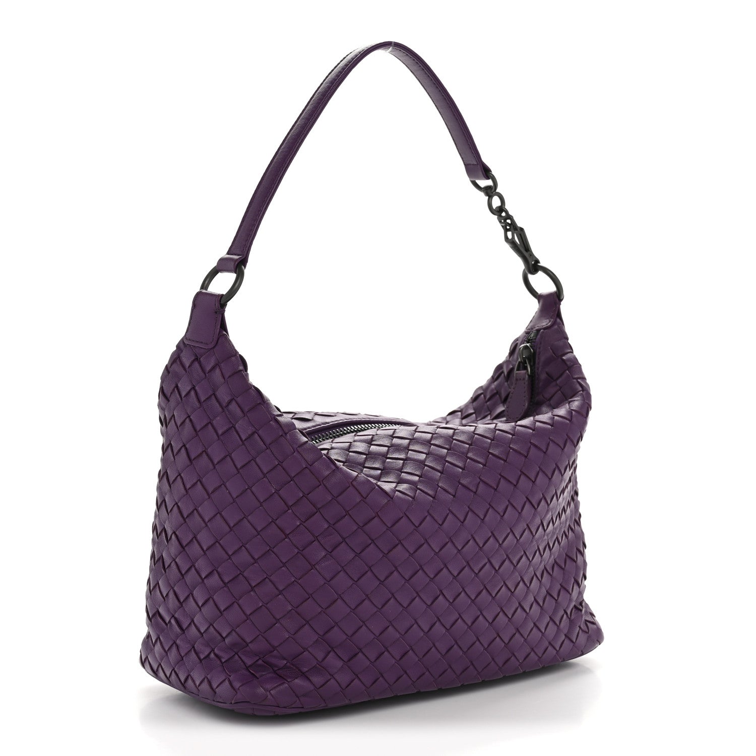 Bottega Veneta Nappa Intrecciato Small Shoulder Bag Monalisa 3 of 12