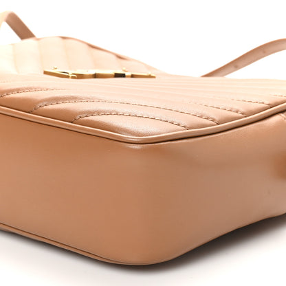 Saint Laurent Calfskin Matelasse Monogram Lou Camera Bag Cinnamon 10 of 10