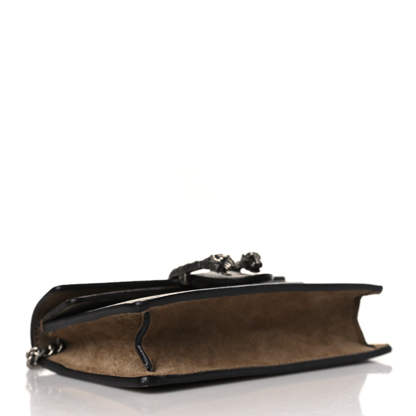 GG Supreme Monogram Super Mini Dionysus Shoulder Bag Taupe