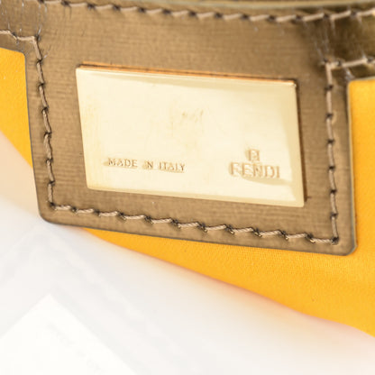 Fendi Patent Zucchino Mama Baguette Tobacco Beige 5 of 8