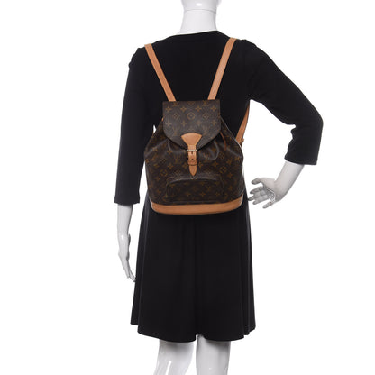 Louis Vuitton Monogram Montsouris MM Backpack 2 of 9
