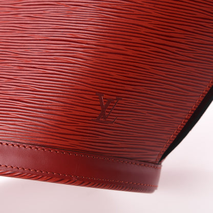 Louis Vuitton Epi Saint Jacques GM Castillan Red 9 of 10