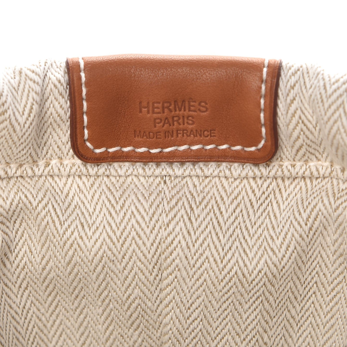 Canvas Barenia Fourbi 25 MM Pouch Naturel Fauve