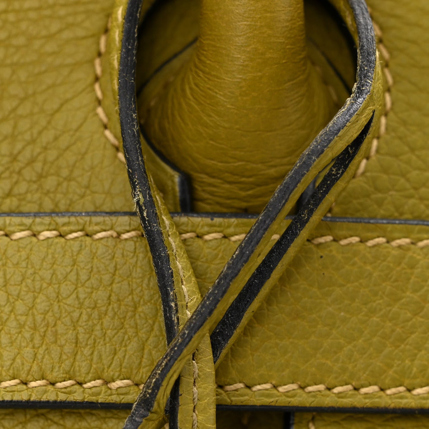 Taurillon Clemence JPG Birkin 42 Chartreuse