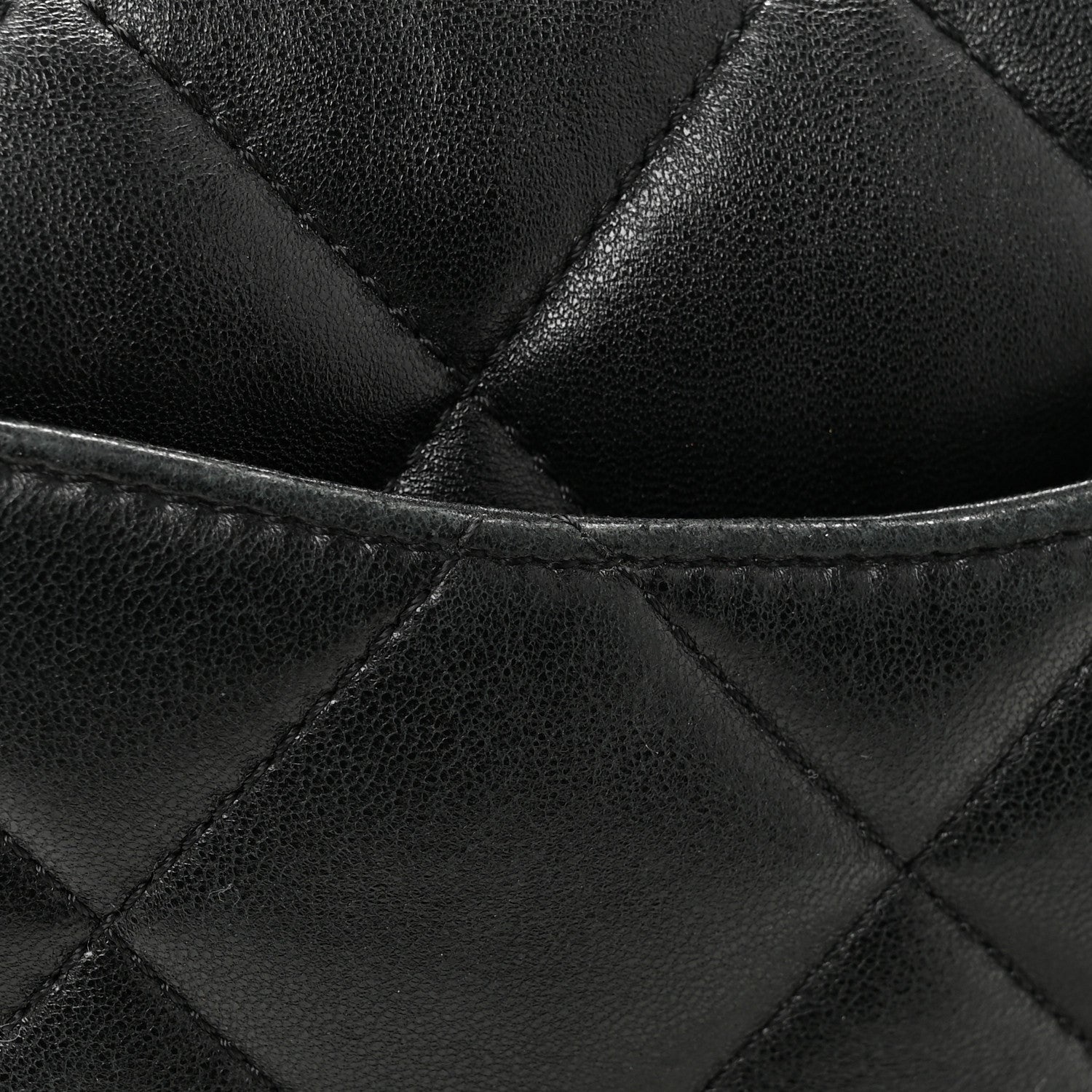 Chanel Lambskin Plexiglass Quilted Coco Love Flap Black 13 of 15