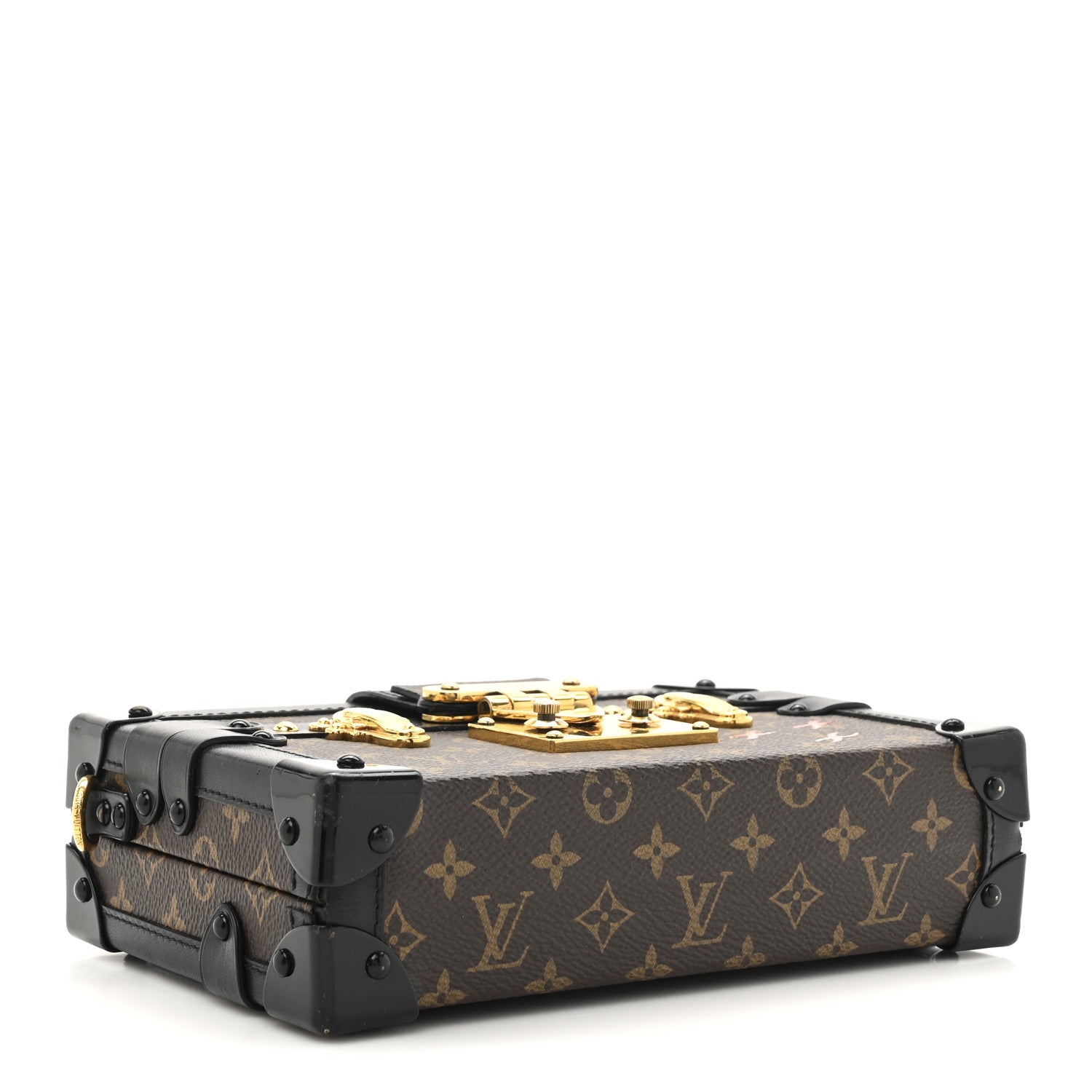Louis Vuitton Monogram Petite Malle Black 4 of 13