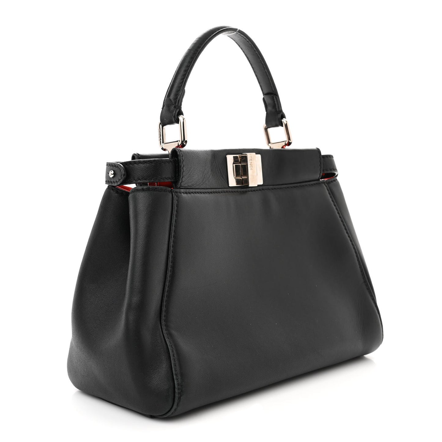 Nappa Karung Monster Eyes Mini Peekaboo Iconic Satchel Black Papavero