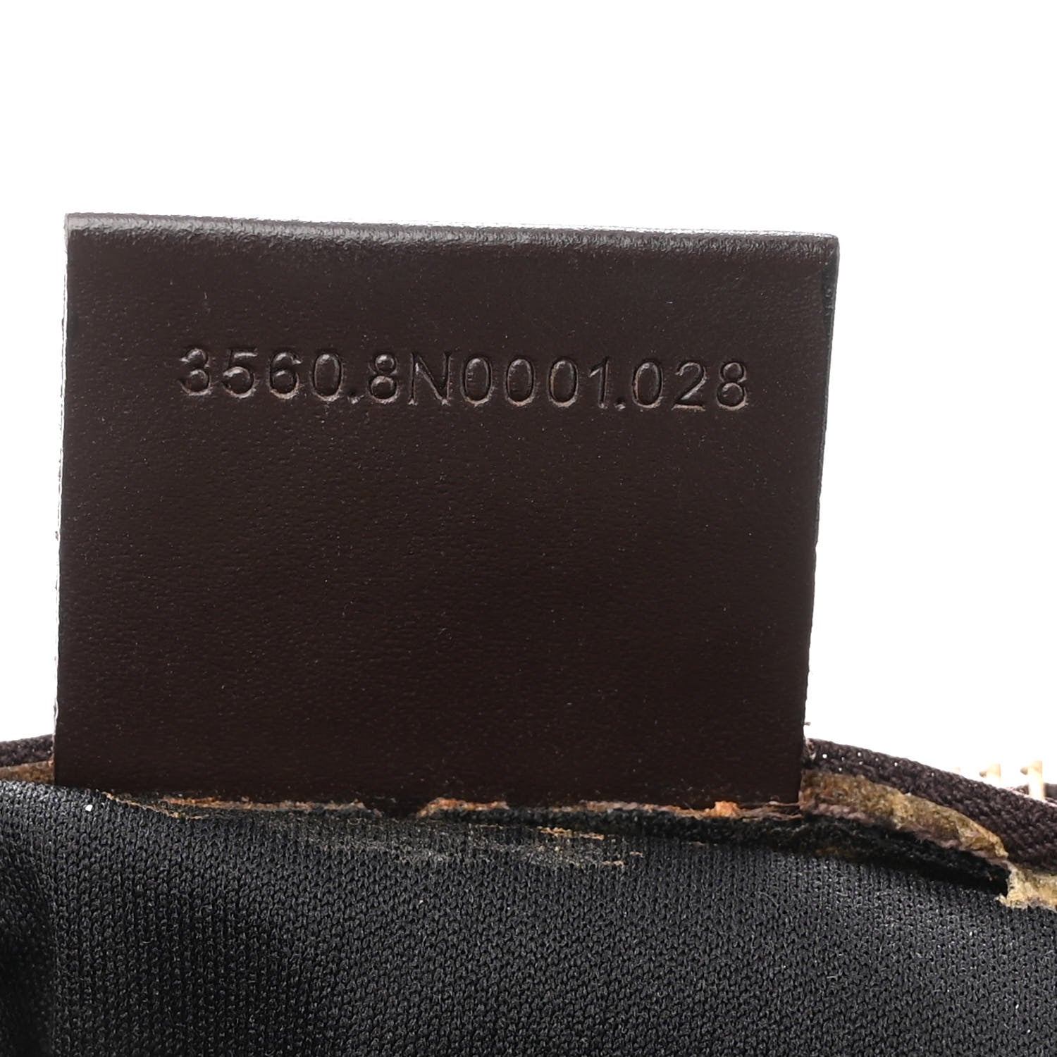 Fendi Zucchino Mini Pochette Tobacco Moro 7 of 13