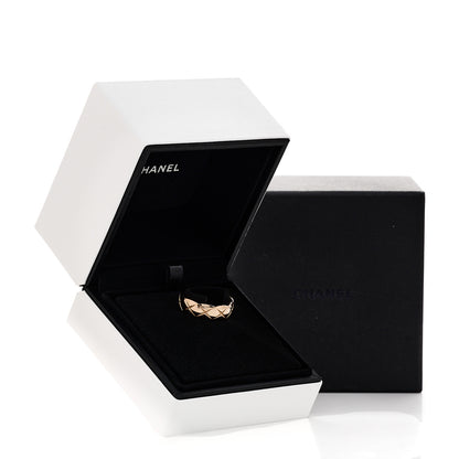Chanel 18K Beige Gold Small Coco Crush Ring 60 9.25 6 of 6