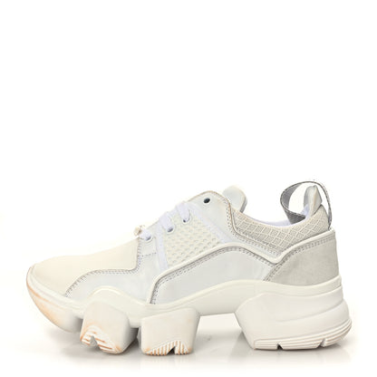 Givenchy Neoprene Suede Mesh Baisse Jaw Low Sneakers 37 White 1 of 10