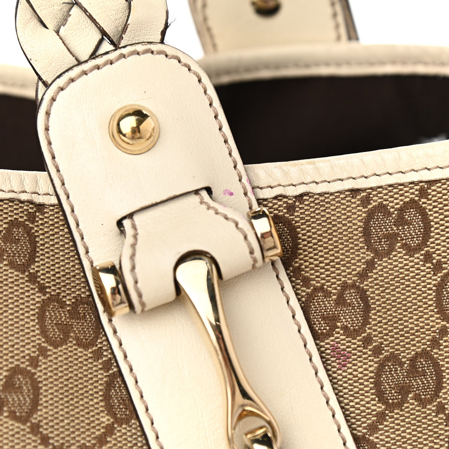 Gucci Monogram Medium Pelham Shoulder Bag Off White 15 of 17