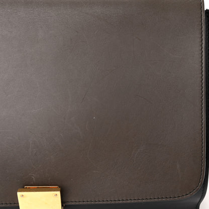 Celine Smooth Calfskin Medium Tri-Color Trapeze Anthracite 13 of 14