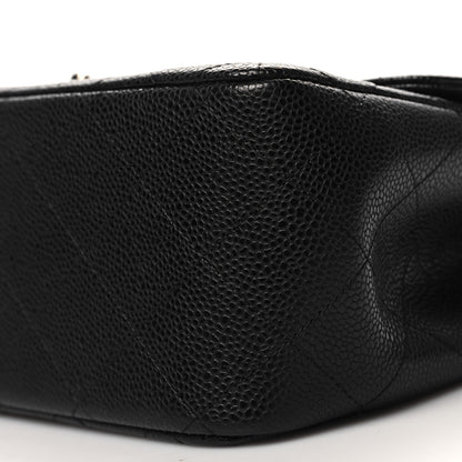 Chanel Caviar Quilted Jumbo Double Flap Black 10 of 10