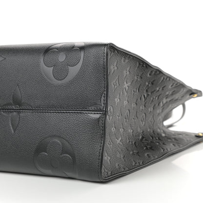 Louis Vuitton Empreinte Monogram Giant Onthego GM Black 8 of 9