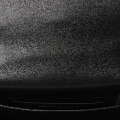 Saint Laurent Calfskin Studded Small Monogram Sunset Black 7 of 12