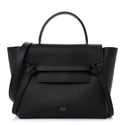 Celine Baby Grained Calfskin Micro Belt Bag Black 1 of 11