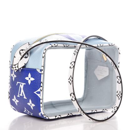Louis Vuitton Monogram Giant Portofino Beach Pouch Blue 3 of 9