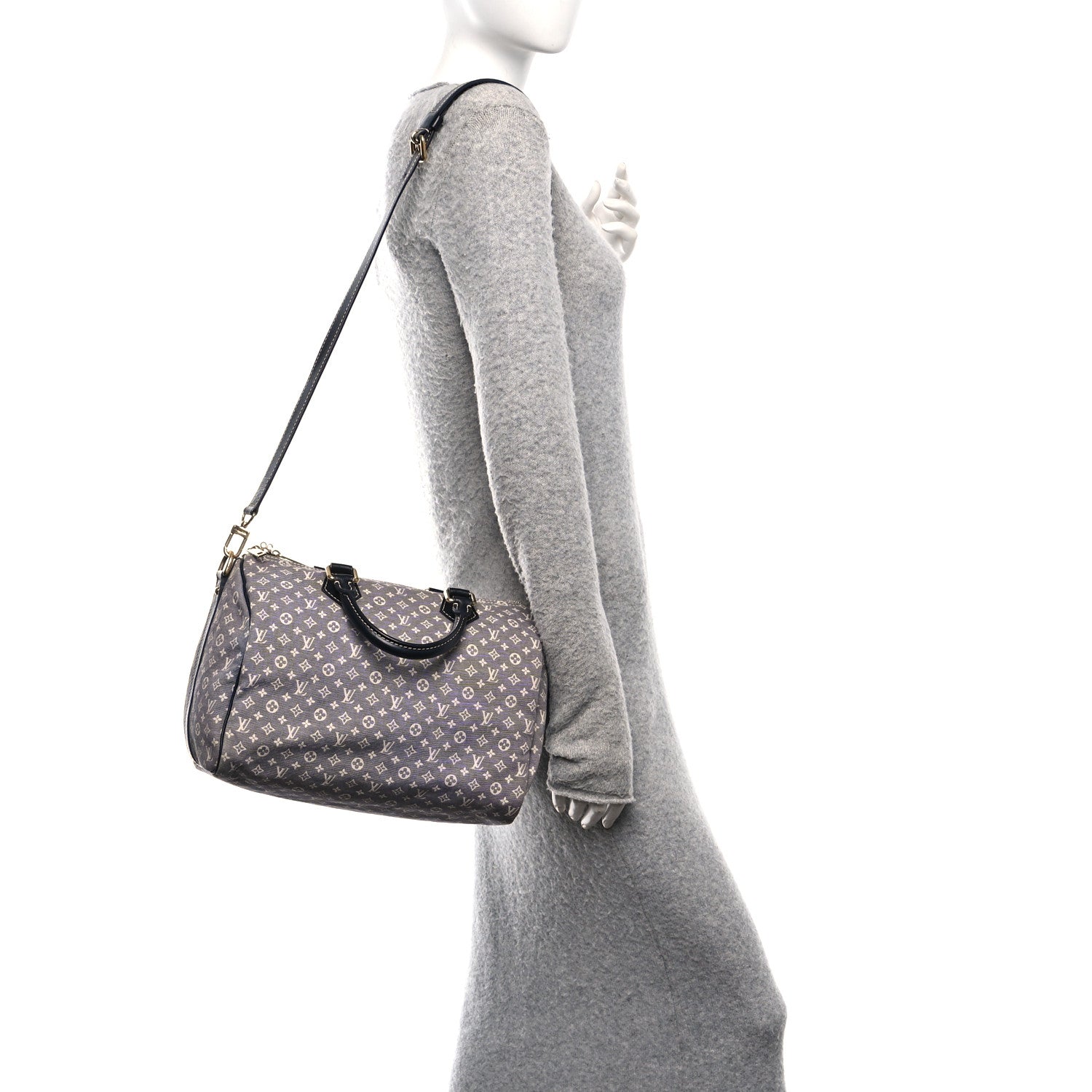 Louis Vuitton Monogram Idylle Speedy Bandouliere 30 Encre 2 of 11