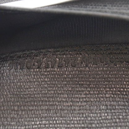 Saint Laurent Textured Zip Around Wallet Black 7 of 7