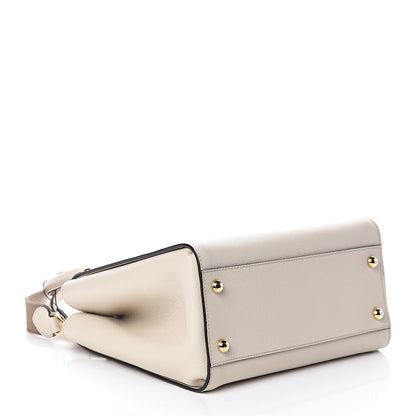 Burberry Soft Grain Calfskin Medium Buckle Tote Limestone 4 of 9