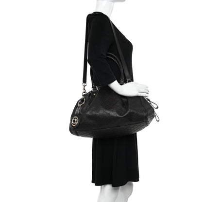 Gucci Guccissima Medium Sukey Boston Chocolate 2 of 10