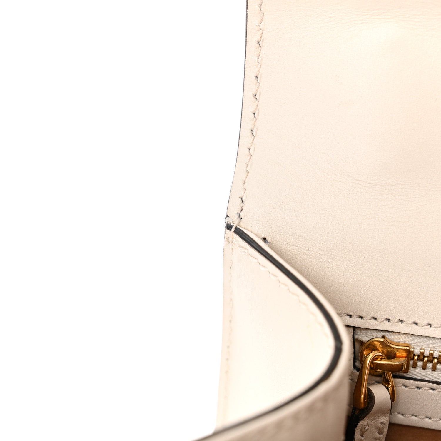 Gucci Calfskin Small Sylvie Shoulder Bag Off White 12 of 13