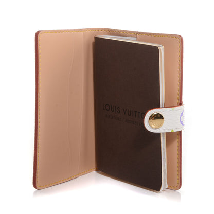 Louis Vuitton Monogram Multicolor Carnet de Bal Mini Agenda Cover White 5 of 7