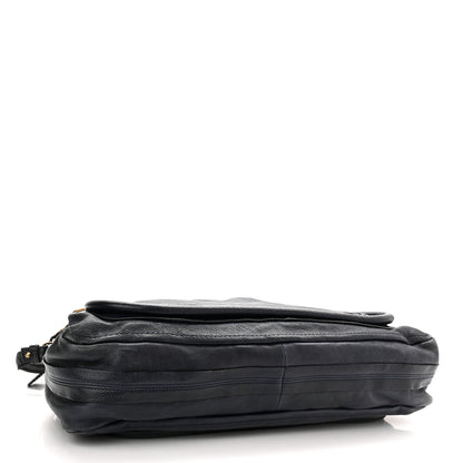 Chloe Calfskin Large Paraty Navy 4 of 14