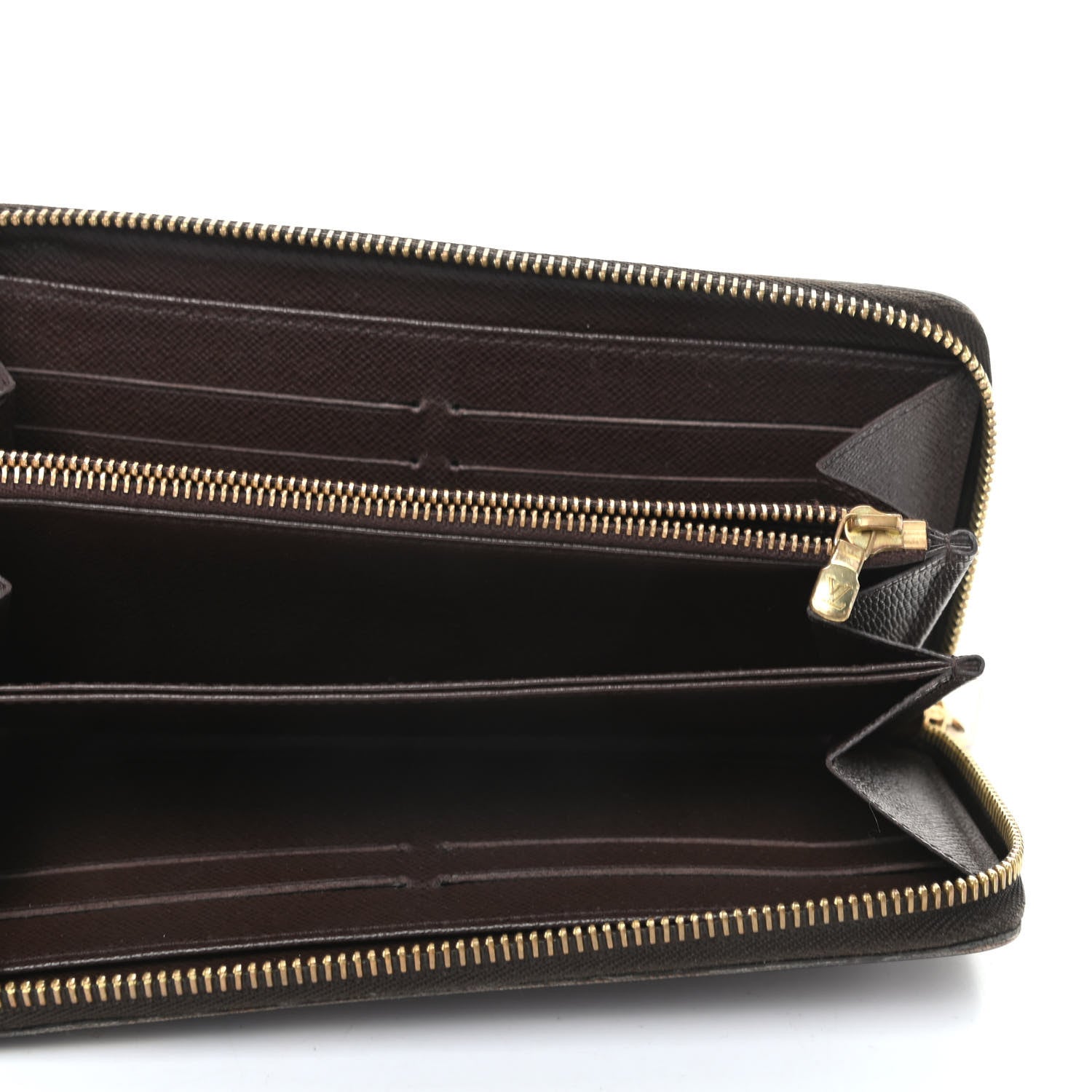 Louis Vuitton Damier Ebene Zippy Wallet 5 of 6