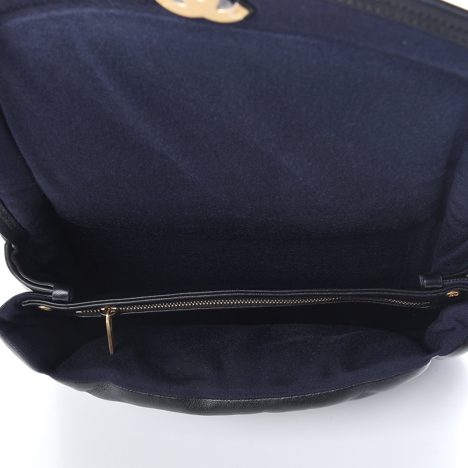 Chanel Lambskin Simply Flap Clutch Black 5 of 9