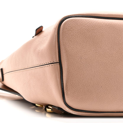 Chloe Suede Calfskin Medium Faye Backpack Nougat 8 of 9