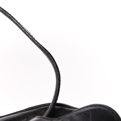 Christian Dior Ostrich Saddle Belt Bag Black 8 of 13