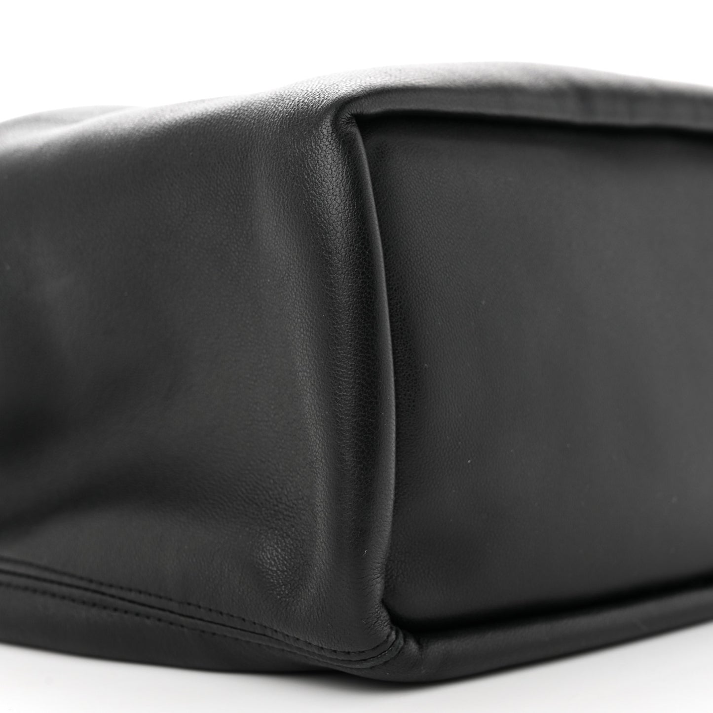 Nappa Small Squeeze Bag Black
