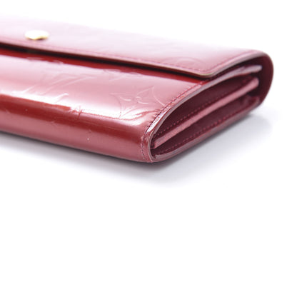 Louis Vuitton Vernis Sarah Wallet Pomme D'Amour 15 of 15