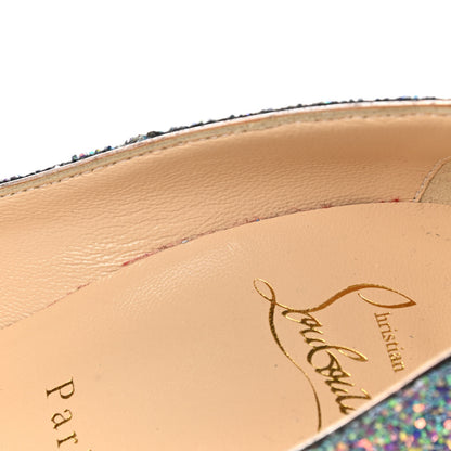 Christian Louboutin Glitter So Kate Dragonfly 120 Pumps 37 China Blue 10 of 10