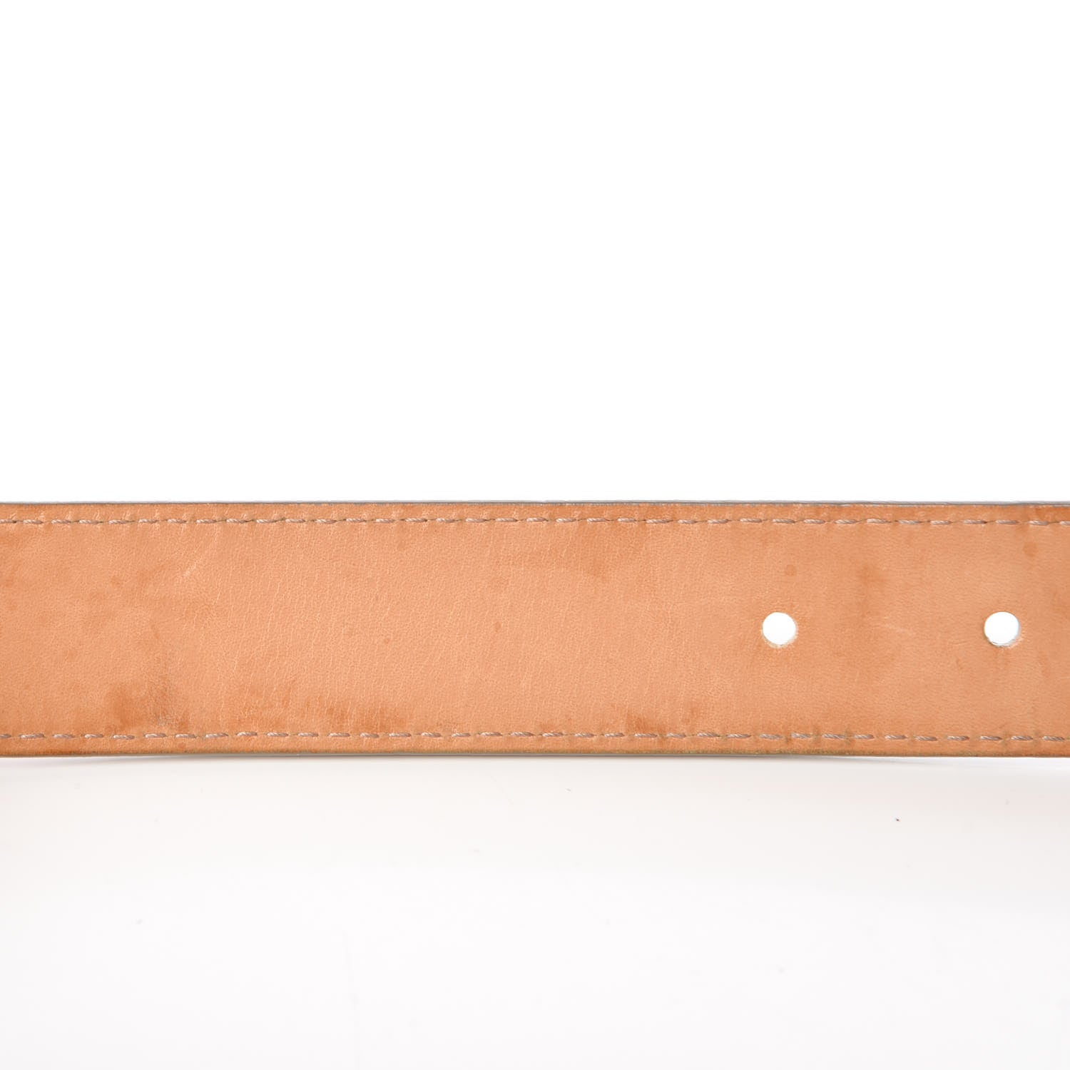 Louis Vuitton Epi 30mm LV Initiales Belt 85 34 Ivory 9 of 10