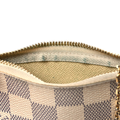 Louis Vuitton LOUIS VUITTON Damier Azur Key Pouch 7 of 8