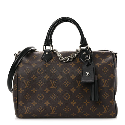 Louis Vuitton Monogram Speedy Soft 30 Dark 1 of 10