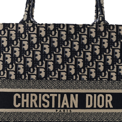 Christian Dior Oblique Large Book Tote Blue Multicolor 8 of 14