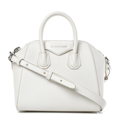 Givenchy Sugar Goatskin Mini Antigona White 1 of 13