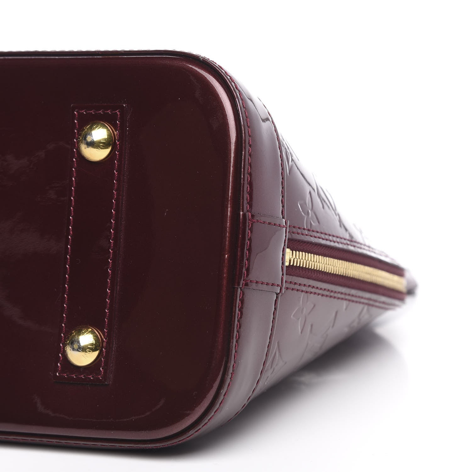 Louis Vuitton Vernis Alma PM Rouge Fauviste 8 of 11