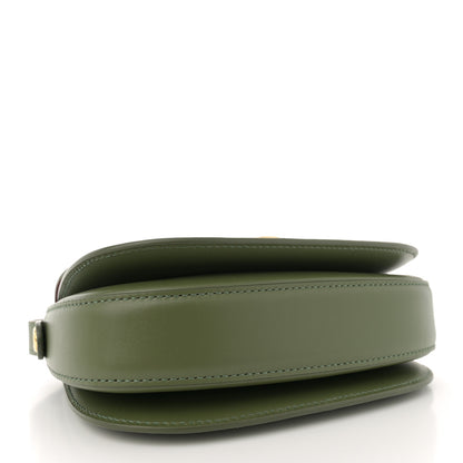Loro Piana Smooth Calfskin Mini Ghiera Bag Dark Lichen Green Kummel 4 of 9