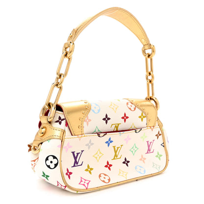 Louis Vuitton Monogram Multicolor Marilyn White Gold 3 of 12