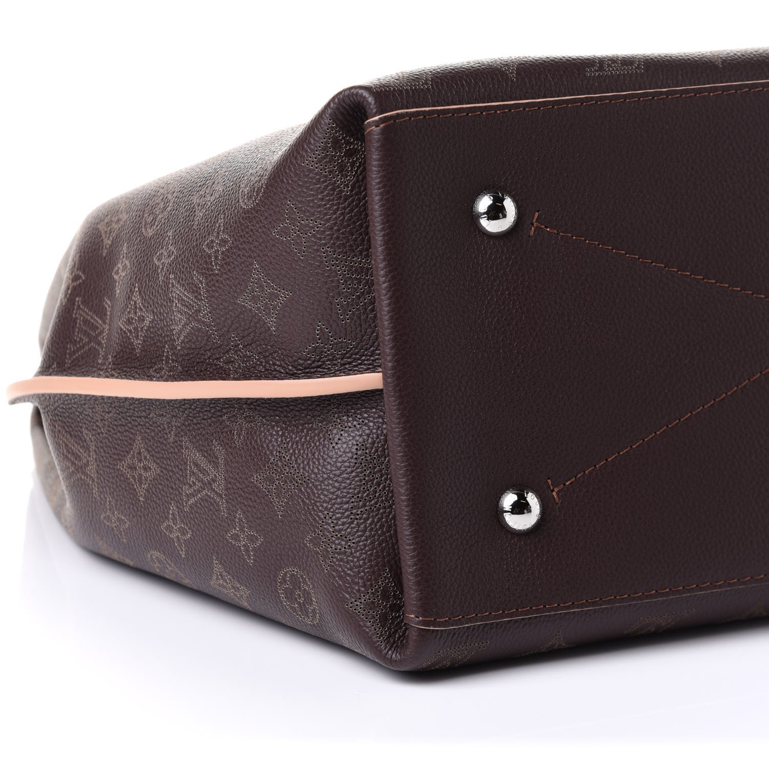 Louis Vuitton Mahina Carmel Hobo Chocolate 8 of 9