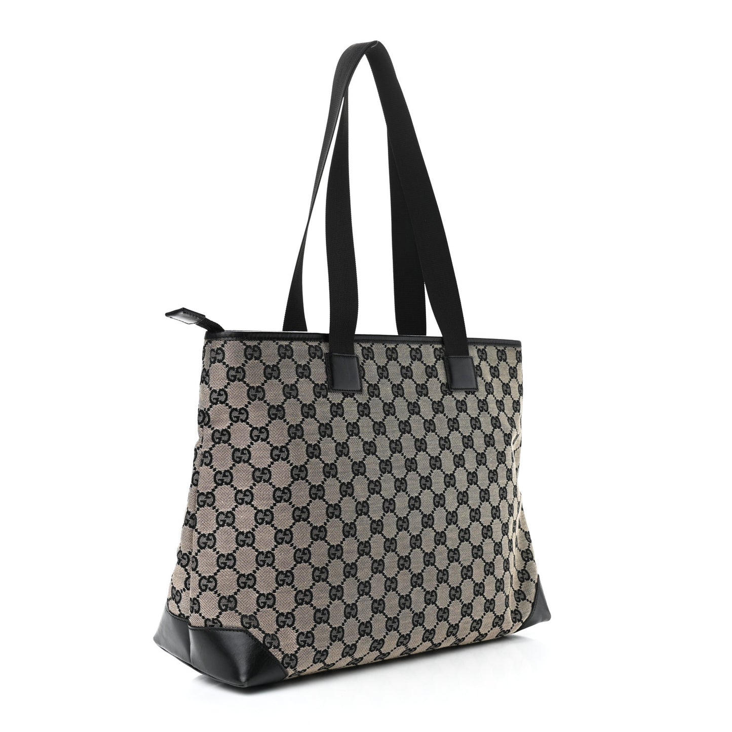 Monogram Tote Dark Brown