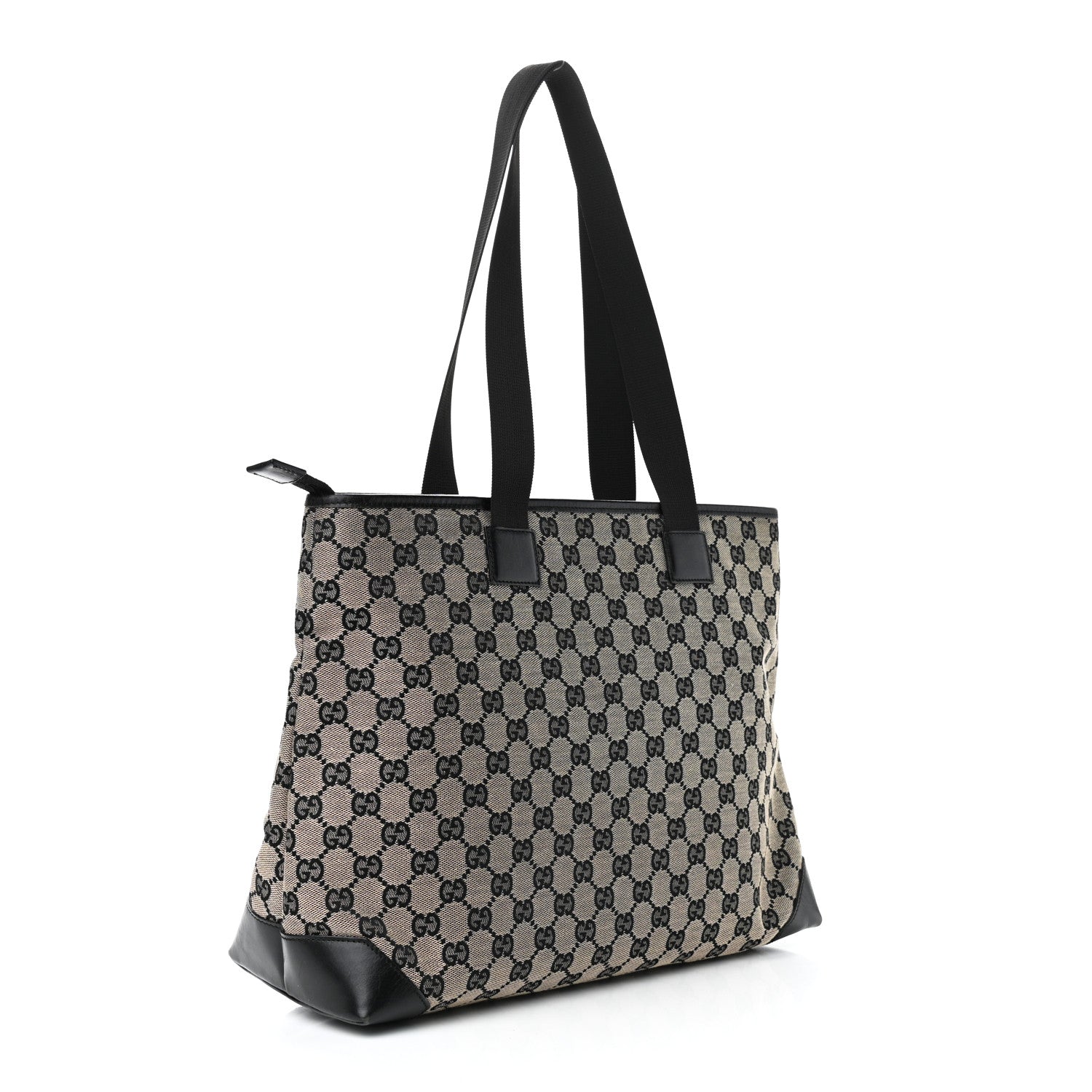 Gucci Monogram Tote Dark Brown 2 of 7
