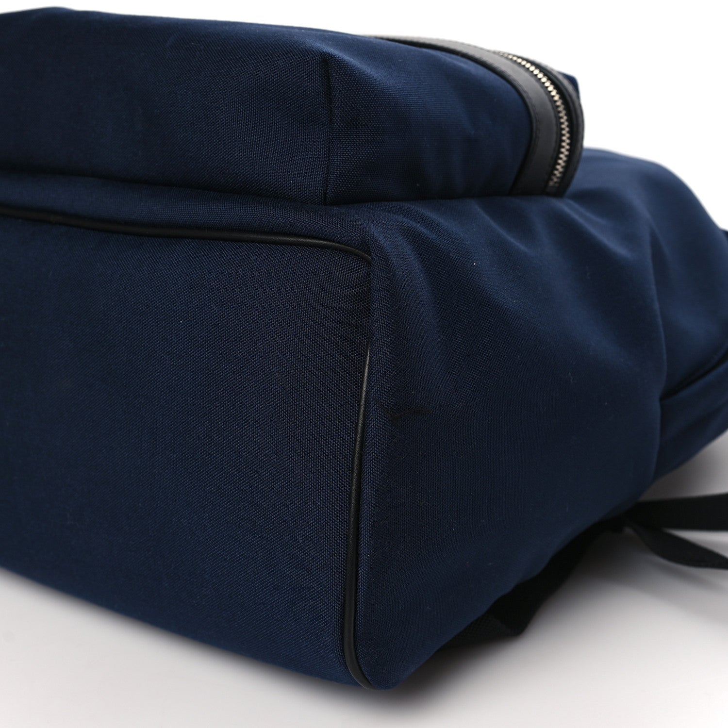 Saint Laurent Canvas City Backpack Navy 9 of 9