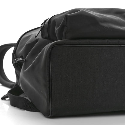 Saint Laurent Canvas City Backpack Black 7 of 9